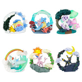 Re-ment Circular Diorama Collection - Set Completo da 6